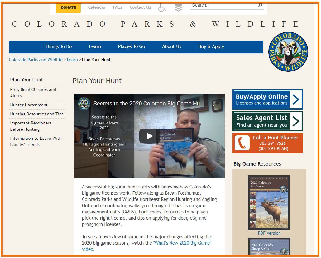 elk hunt - Colorado hunt planner