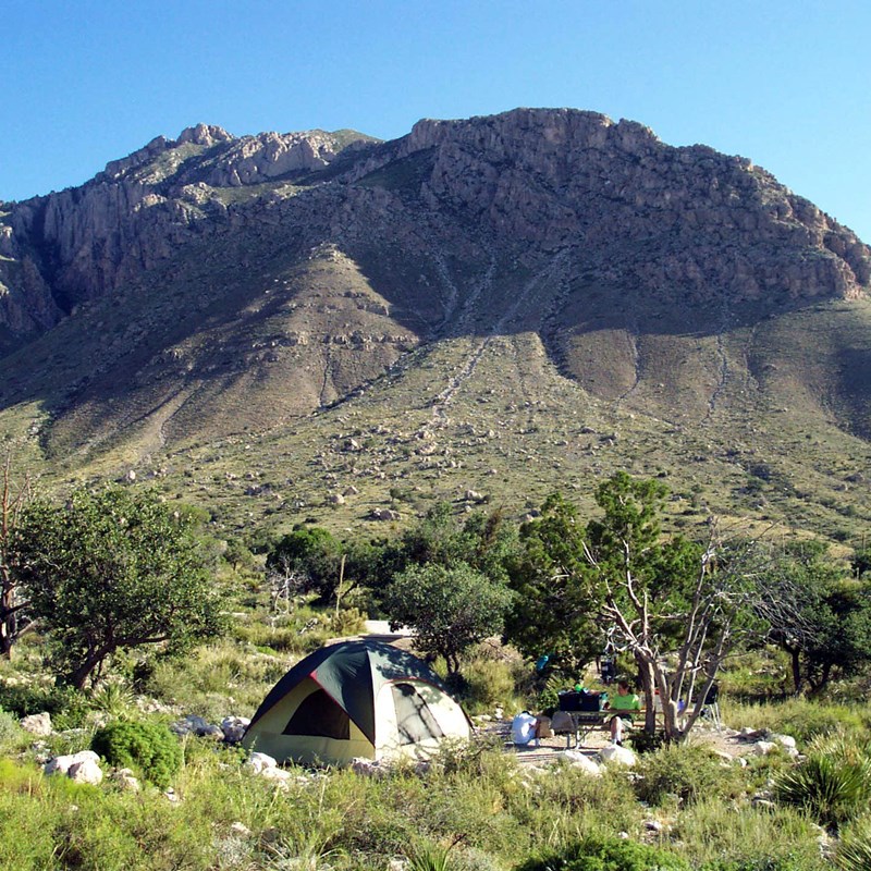 Guadalupe Peak - pine springs campground