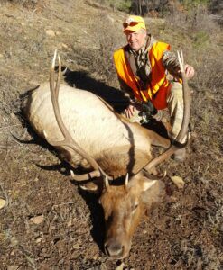 Author with a nice DIY Elk
