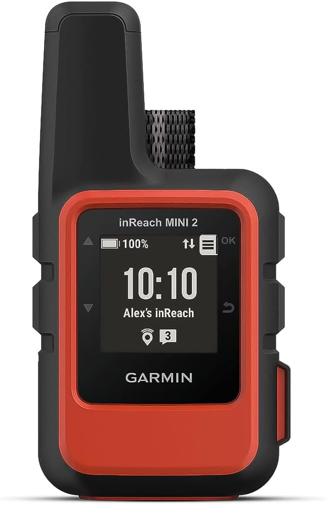 Garmin Inreach 2 satellite communications