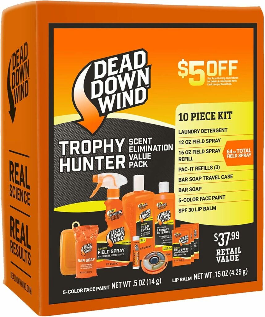Dead Down Wind Scent eliminator products