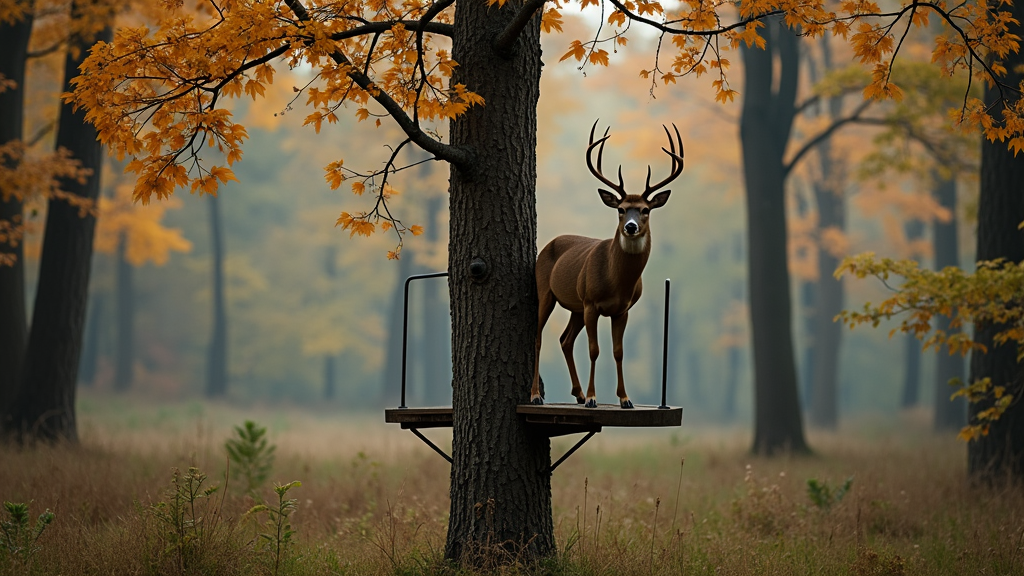Setting up an effective deer stand for bowhunting