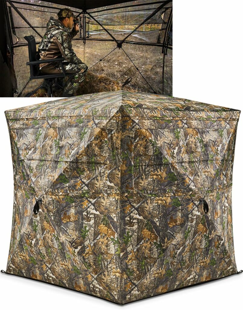 TidWe Pop up See thru Ground Blind