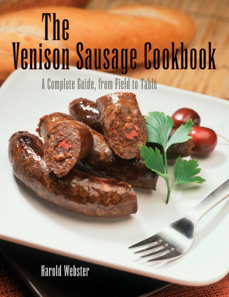 Cover image of The Venison Sausage Cookbook.