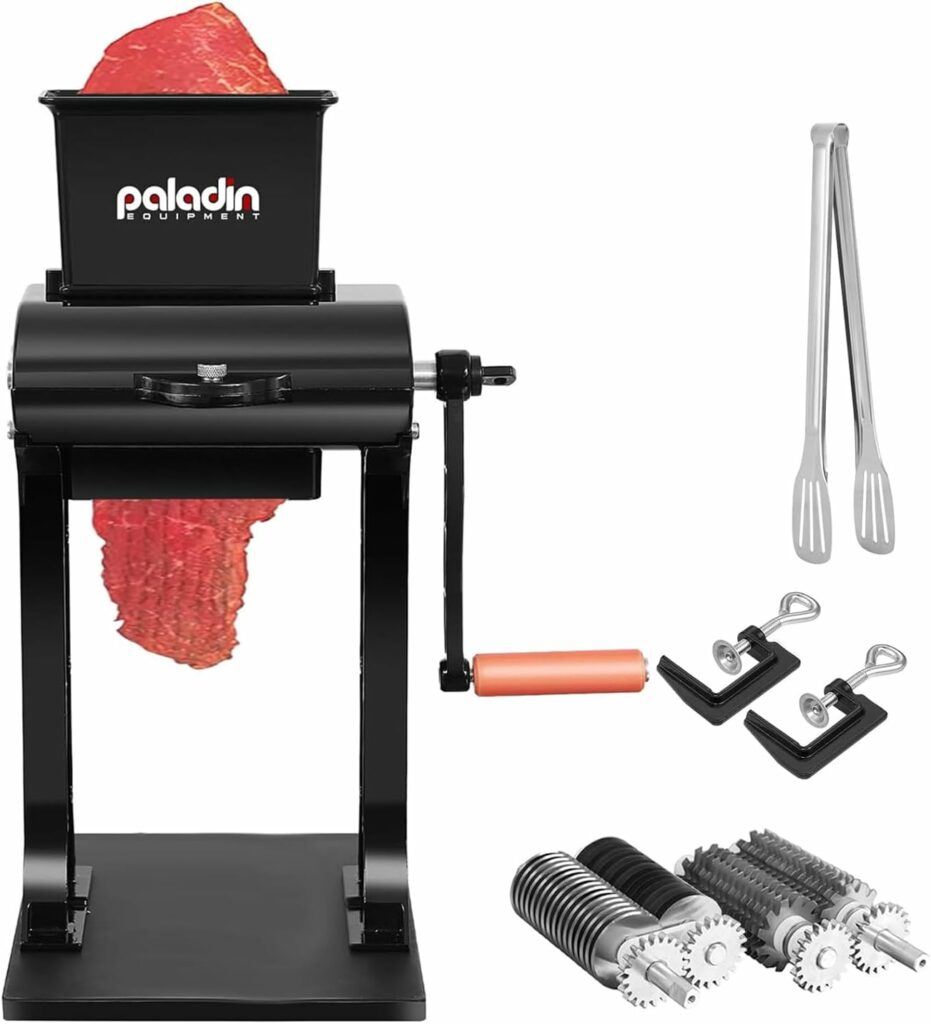 Palladin Jerky slicer and meat tenderizer.
