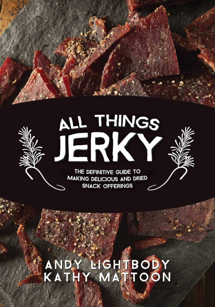 All Things Jerky Cookbook cover image.