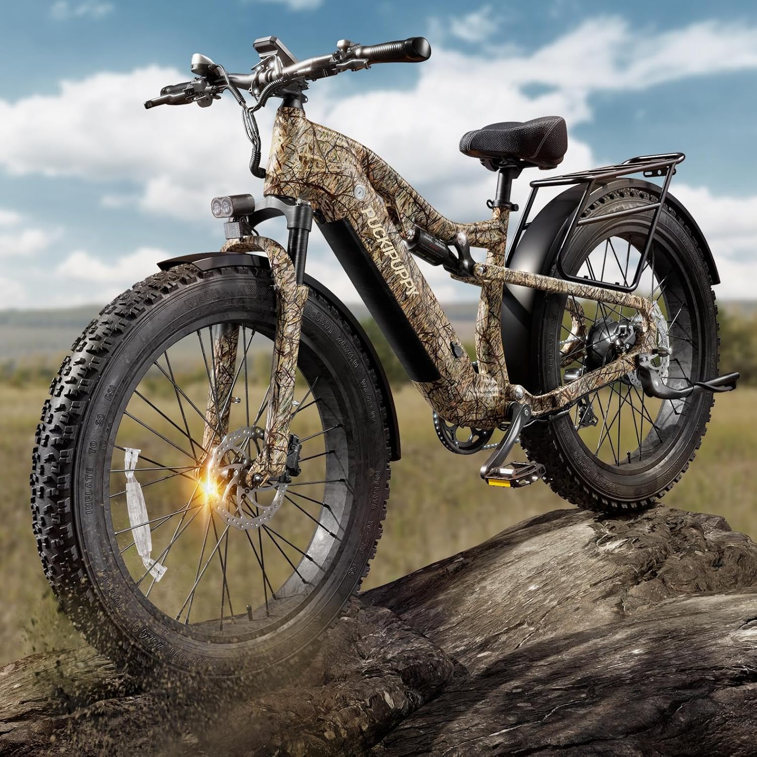 PUCKIPUPPY E-bike for hunting