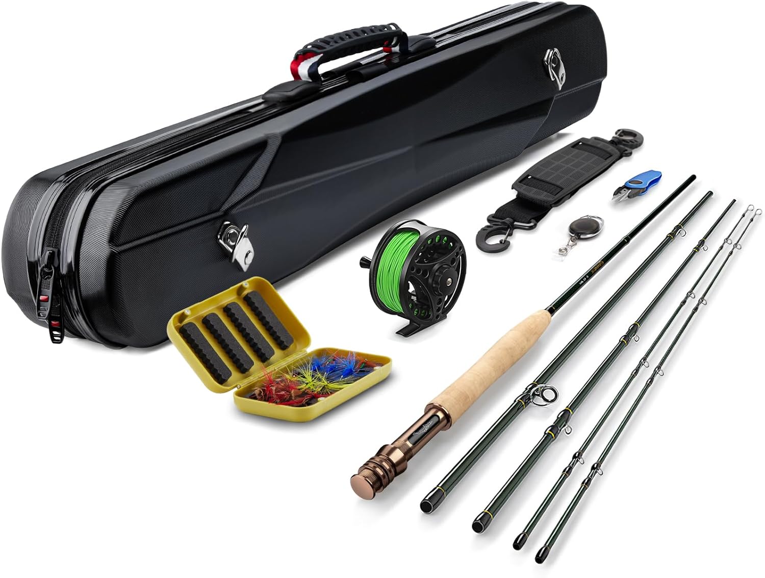Gonex Fly Fishing Rod and Reel Combo Starter Kit