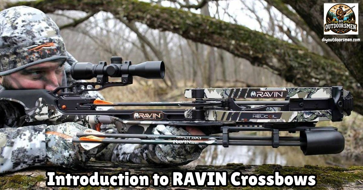 Beginners Guide to RAVIN Crossbows featured image showing a hunter getting ready to fire his RAVIN Crossbow.