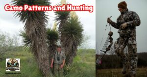 Camouflage Patterns for Hunting featured image showing two hunters, each wearing a different camo pattern.